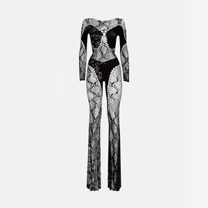 Poster Girl Kai Jumpsuit Jet Black O/S NWT